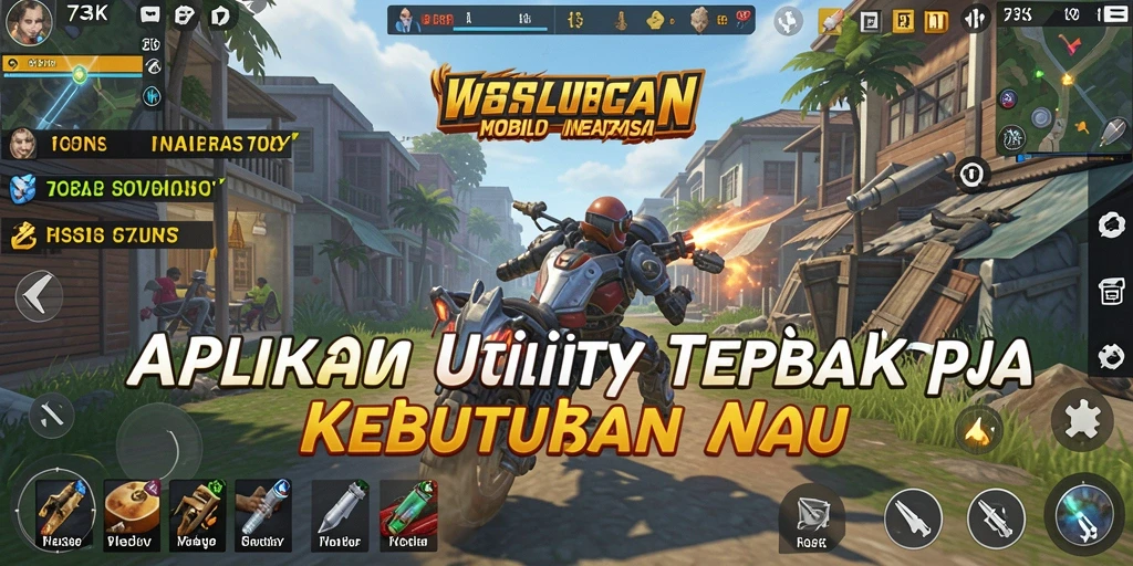 Screenshot utama 73K menampilkan antarmuka aplikasi Utility yang intuitif dan praktis.