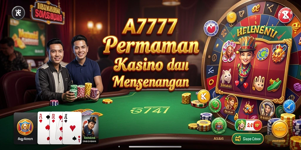 Tampilan menarik dalam gameplay kasino A7777 yang menghibur.