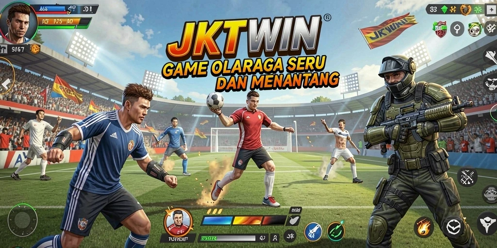 Tampilan gameplay JKTWIN yang mengasyikkan dalam olahraga.