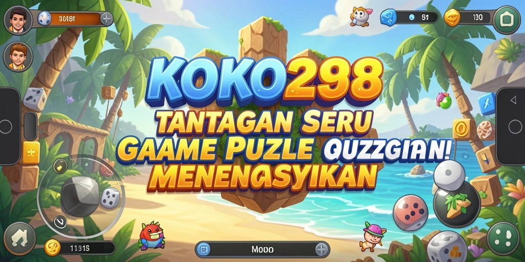 Tampilan menarik gameplay Puzzle KOKO288 dengan tantangan yang seru.
