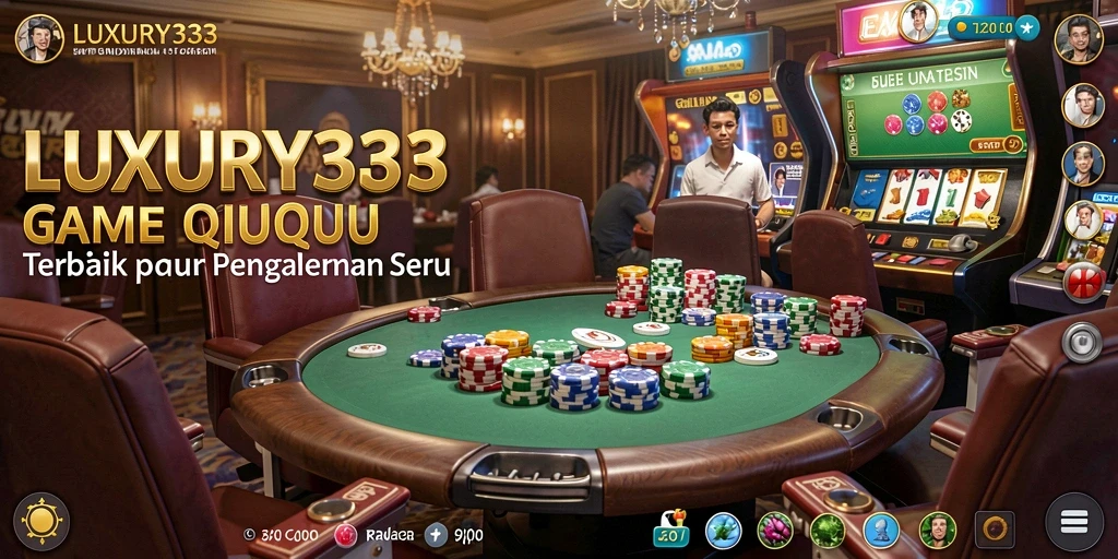 Tampilan gameplay seru dari LUXURY333 QiuQiu.