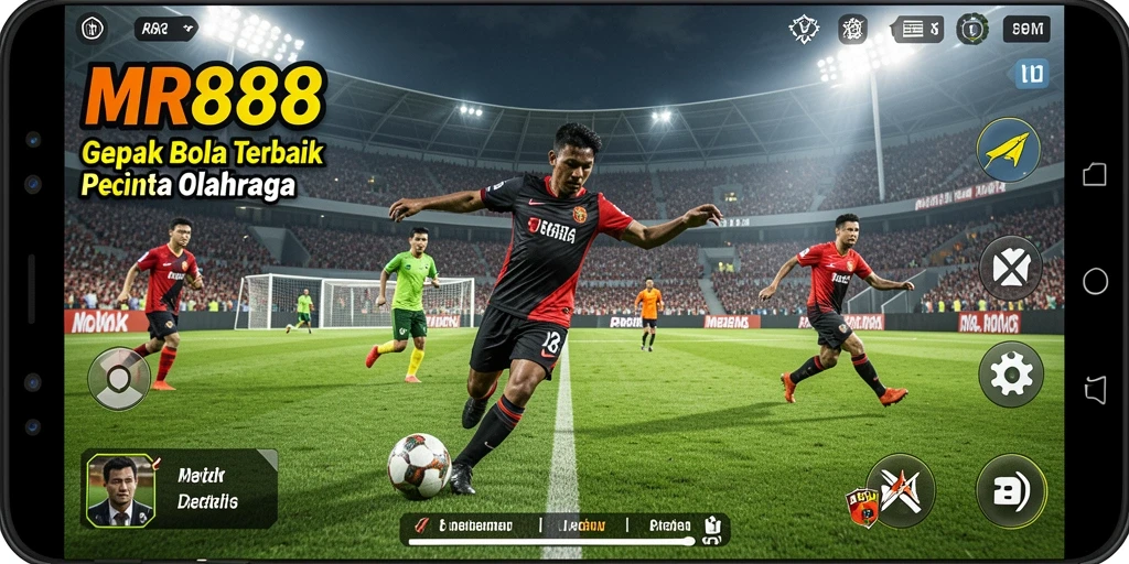 Pengalaman gameplay sepak bola yang seru dan mendebarkan.