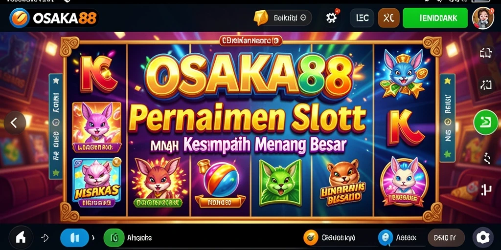 Tampilan gameplay OSAKA88 yang memukau dan mengasyikkan.