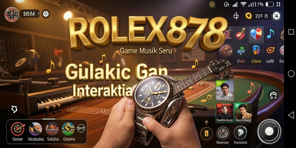 Tampilan screenshot gameplay <strong>ROLEX878</strong> yang menarik dan penuh energi.