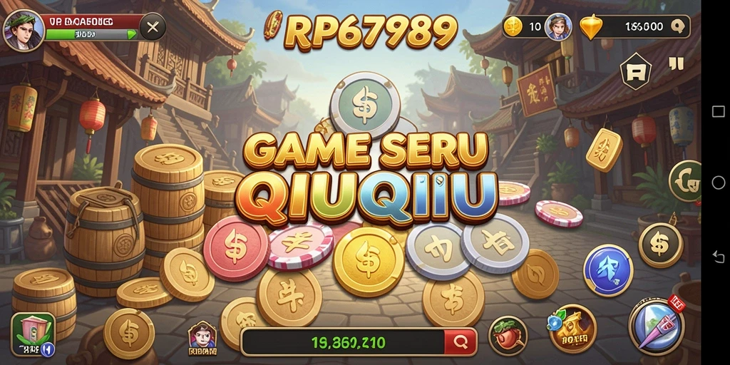 Tampilan utama gameplay RP6789 QiuQiu yang seru.