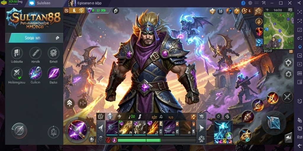 Gameplay SULTAN88 yang seru dan penuh aksi dalam dunia MMORPG.