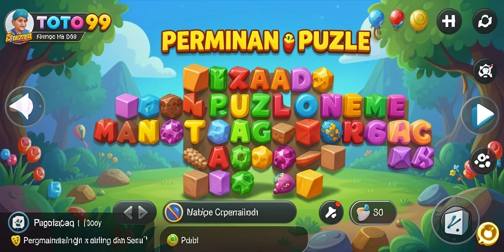 Tangkapan layar gameplay TOTO99 yang menunjukkan tantangan puzzle yang menarik.