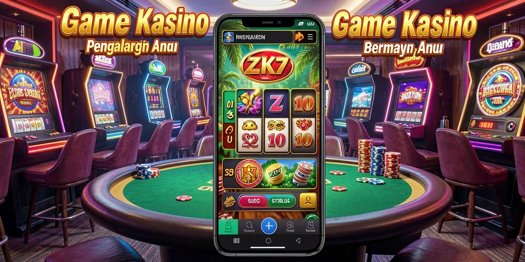 Tampilan gameplay menarik dari ZK7 dengan grafis yang memukau.